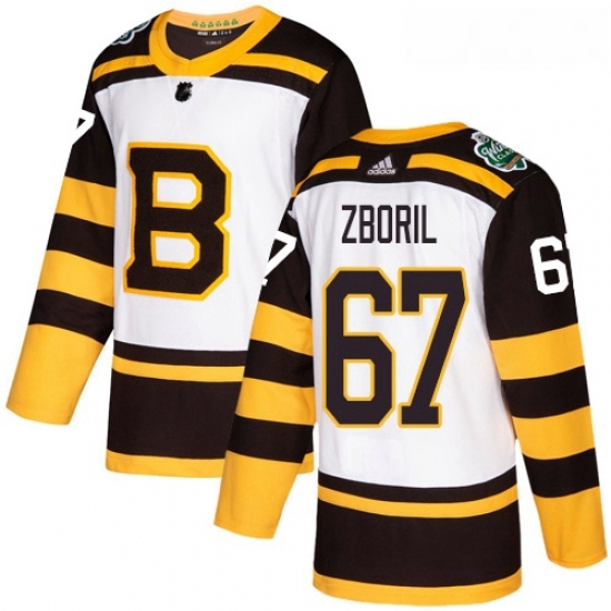 Youth Adidas Boston Bruins 67 Jakub Zboril Authentic White 2019 Winter Classic NHL Jersey Youth Adidas Boston Bruins 67 Jakub Zboril Authentic White 2019 Winter Classic NHL Jersey