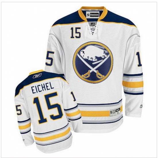 Buffalo Sabres #15 Jack Eichel White Stitched NHL Jersey Buffalo Sabres #15 Jack Eichel White Stitched NHL Jersey