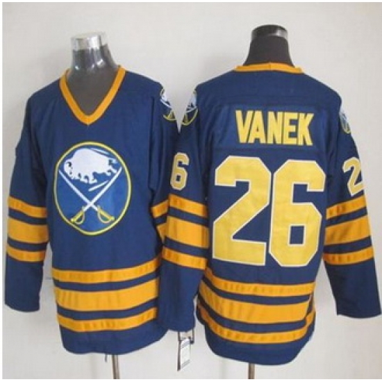 Buffalo Sabres #26 Thomas Vanek Navy Blue CCM Throwback Stitched NHL Jersey Buffalo Sabres #26 Thomas Vanek Navy Blue CCM Throwback Stitched NHL Jersey