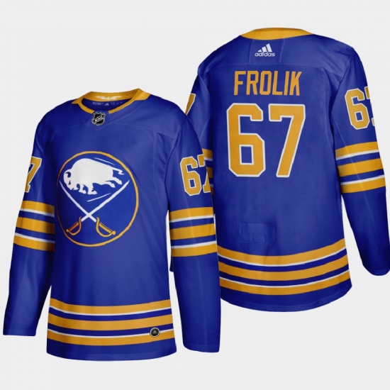 Buffalo Sabres 67 Michael Frolik Men Adidas 2020 21 Home Authentic Player Stitched NHL Jersey Royal Blue Buffalo Sabres 67 Michael Frolik Men Adidas 2020 21 Home Authentic Player Stitched NHL Jersey Royal Blue