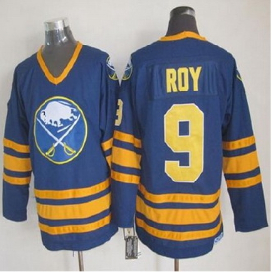 Buffalo Sabres #9 Derek Roy Navy Blue CCM Throwback Stitched NHL Jersey Buffalo Sabres #9 Derek Roy Navy Blue CCM Throwback Stitched NHL Jersey