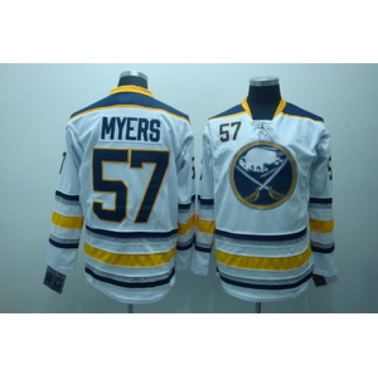 Buffalo Sabres Jerseys 57 Tyler Myers Away White Hockey Jersey Buffalo Sabres Jerseys 57 Tyler Myers Away White Hockey Jersey