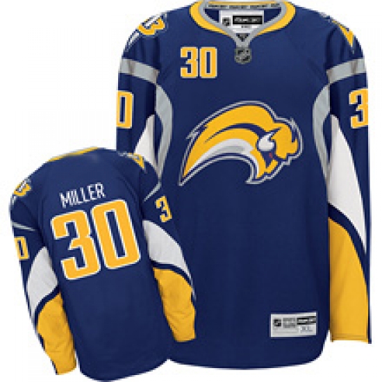 Buffalo Sabres Ryan Miller jersey 30# Blue NEW Third Jersey Buffalo Sabres Ryan Miller jersey 30# Blue NEW Third Jersey