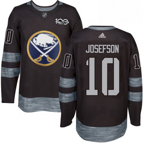 Mens Adidas Buffalo Sabres 10 Jacob Josefson Premier Black 1917 2017 100th Anniversary NHL Jersey Mens Adidas Buffalo Sabres 10 Jacob Josefson Premier Black 1917 2017 100th Anniversary NHL Jersey