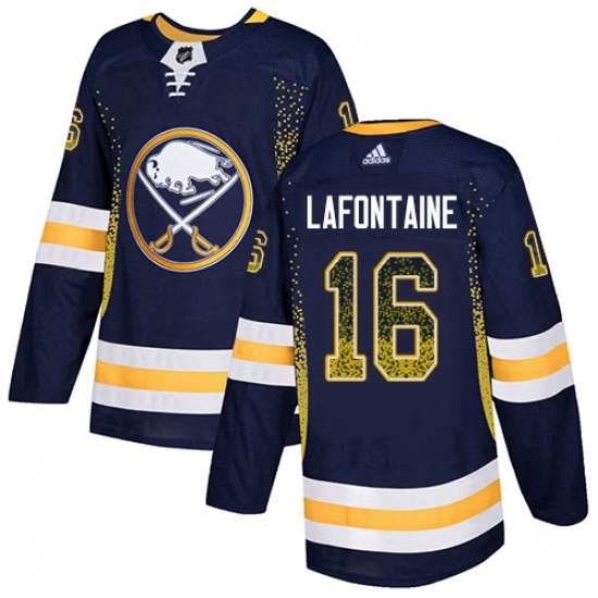 Mens Adidas Buffalo Sabres 16 Pat Lafontaine Authentic Navy Blue Drift Fashion NHL Jersey Mens Adidas Buffalo Sabres 16 Pat Lafontaine Authentic Navy Blue Drift Fashion NHL Jersey