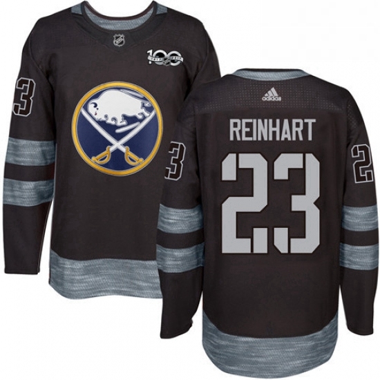 Mens Adidas Buffalo Sabres 23 Sam Reinhart Premier Black 1917 2017 100th Anniversary NHL Jersey Mens Adidas Buffalo Sabres 23 Sam Reinhart Premier Black 1917 2017 100th Anniversary NHL Jersey