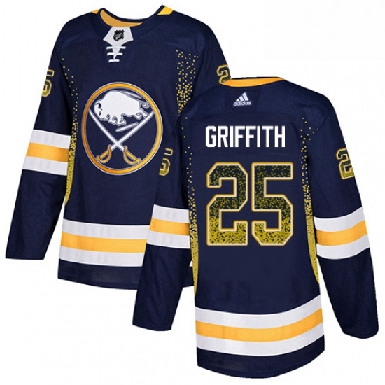 Mens Adidas Buffalo Sabres 25 Seth Griffith Authentic Navy Blue Drift Fashion NHL Jersey Mens Adidas Buffalo Sabres 25 Seth Griffith Authentic Navy Blue Drift Fashion NHL Jersey