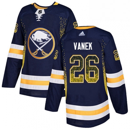 Mens Adidas Buffalo Sabres 26 Thomas Vanek Authentic Navy Blue Drift Fashion NHL Jersey Mens Adidas Buffalo Sabres 26 Thomas Vanek Authentic Navy Blue Drift Fashion NHL Jersey