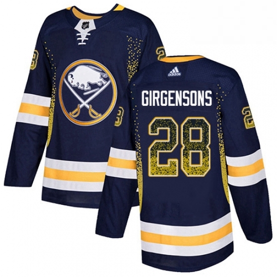 Mens Adidas Buffalo Sabres 28 Zemgus Girgensons Authentic Navy Blue Drift Fashion NHL Jersey Mens Adidas Buffalo Sabres 28 Zemgus Girgensons Authentic Navy Blue Drift Fashion NHL Jersey