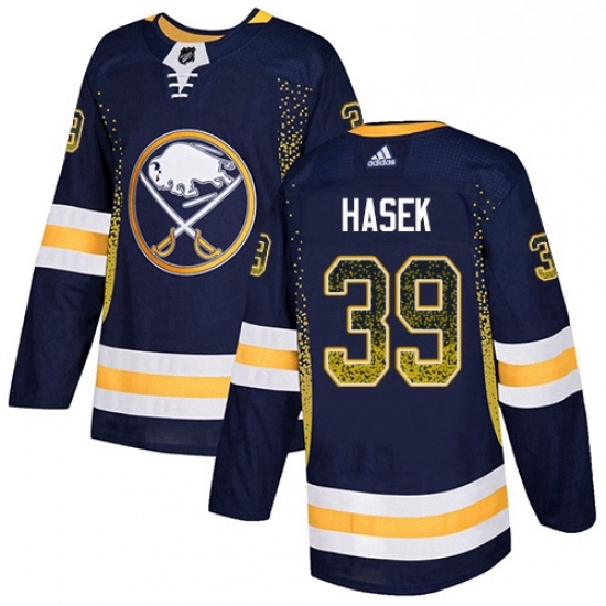 Mens Adidas Buffalo Sabres 39 Dominik Hasek Authentic Navy Blue Drift Fashion NHL Jersey Mens Adidas Buffalo Sabres 39 Dominik Hasek Authentic Navy Blue Drift Fashion NHL Jersey