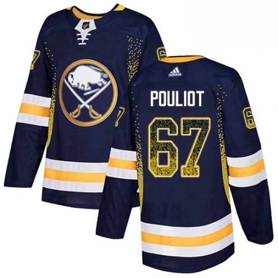 Mens Adidas Buffalo Sabres 67 Benoit Pouliot Authentic Navy Blue Drift Fashion NHL Jersey Mens Adidas Buffalo Sabres 67 Benoit Pouliot Authentic Navy Blue Drift Fashion NHL Jersey