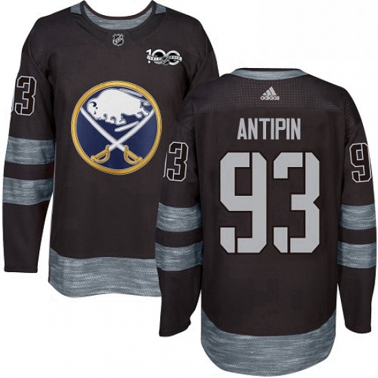 Mens Adidas Buffalo Sabres 93 Victor Antipin Premier Black 1917 2017 100th Anniversary NHL Jersey Mens Adidas Buffalo Sabres 93 Victor Antipin Premier Black 1917 2017 100th Anniversary NHL Jersey