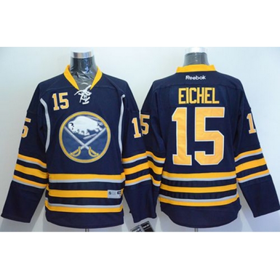 Sabres #15 Jack Eichel Navy Blue Stitched NHL Jersey Sabres #15 Jack Eichel Navy Blue Stitched NHL Jersey