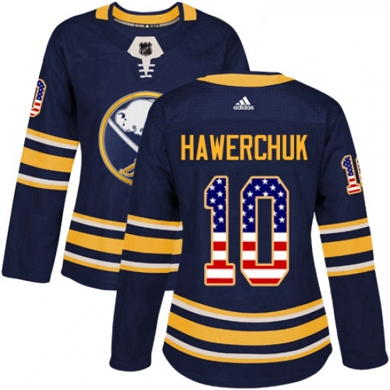 Womens Adidas Buffalo Sabres 10 Dale Hawerchuk Authentic Navy Blue USA Flag Fashion NHL Jersey Womens Adidas Buffalo Sabres 10 Dale Hawerchuk Authentic Navy Blue USA Flag Fashion NHL Jersey