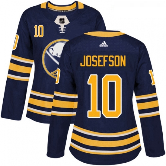 Womens Adidas Buffalo Sabres 10 Jacob Josefson Authentic Navy Blue Home NHL Jersey Womens Adidas Buffalo Sabres 10 Jacob Josefson Authentic Navy Blue Home NHL Jersey