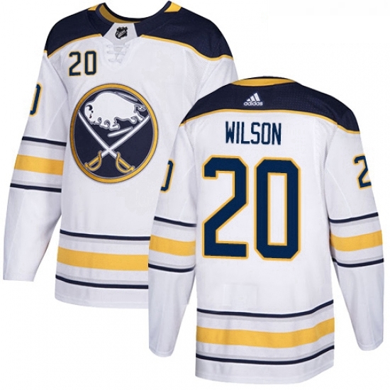 Womens Adidas Buffalo Sabres 20 Scott Wilson Authentic White Away NHL Jersey Womens Adidas Buffalo Sabres 20 Scott Wilson Authentic White Away NHL Jersey