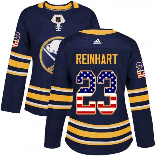 Womens Adidas Buffalo Sabres 23 Sam Reinhart Authentic Navy Blue USA Flag Fashion NHL Jersey Womens Adidas Buffalo Sabres 23 Sam Reinhart Authentic Navy Blue USA Flag Fashion NHL Jersey