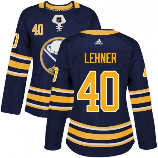 Womens Adidas Buffalo Sabres 40 Robin Lehner Authentic Navy Blue Home NHL Jersey Womens Adidas Buffalo Sabres 40 Robin Lehner Authentic Navy Blue Home NHL Jersey