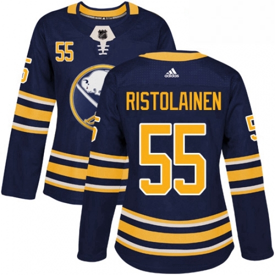 Womens Adidas Buffalo Sabres 55 Rasmus Ristolainen Authentic Navy Blue Home NHL Jersey Womens Adidas Buffalo Sabres 55 Rasmus Ristolainen Authentic Navy Blue Home NHL Jersey