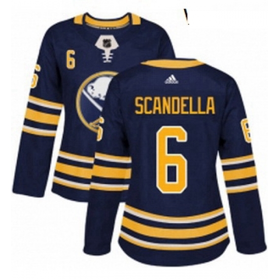 Womens Adidas Buffalo Sabres 6 Marco Scandella Premier Navy Blue Home NHL Jersey Womens Adidas Buffalo Sabres 6 Marco Scandella Premier Navy Blue Home NHL Jersey