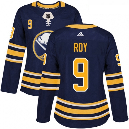 Womens Adidas Buffalo Sabres 9 Derek Roy Authentic Navy Blue Home NHL Jersey Womens Adidas Buffalo Sabres 9 Derek Roy Authentic Navy Blue Home NHL Jersey