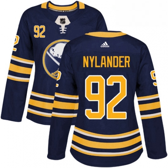 Womens Adidas Buffalo Sabres 92 Alexander Nylander Authentic Navy Blue Home NHL Jersey Womens Adidas Buffalo Sabres 92 Alexander Nylander Authentic Navy Blue Home NHL Jersey