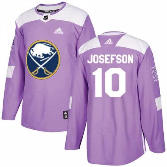 Youth Adidas Buffalo Sabres 10 Jacob Josefson Authentic Purple Fights Cancer Practice NHL Jersey Youth Adidas Buffalo Sabres 10 Jacob Josefson Authentic Purple Fights Cancer Practice NHL Jersey