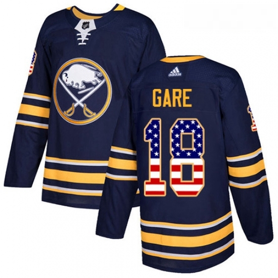 Youth Adidas Buffalo Sabres 18 Danny Gare Authentic Navy Blue USA Flag Fashion NHL Jersey Youth Adidas Buffalo Sabres 18 Danny Gare Authentic Navy Blue USA Flag Fashion NHL Jersey