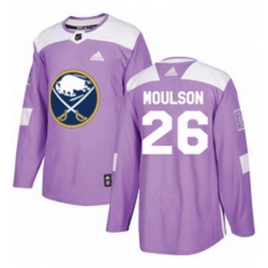 Youth Adidas Buffalo Sabres 26 Matt Moulson Authentic Purple Fights Cancer Practice NHL Jersey Youth Adidas Buffalo Sabres 26 Matt Moulson Authentic Purple Fights Cancer Practice NHL Jersey