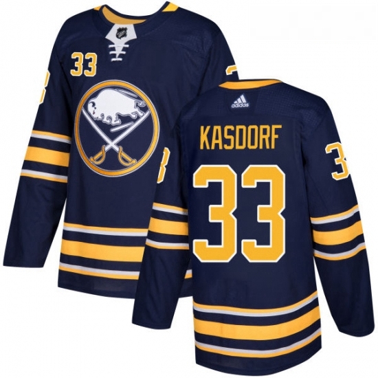 Youth Adidas Buffalo Sabres 33 Jason Kasdorf Authentic Navy Blue Home NHL Jersey Youth Adidas Buffalo Sabres 33 Jason Kasdorf Authentic Navy Blue Home NHL Jersey
