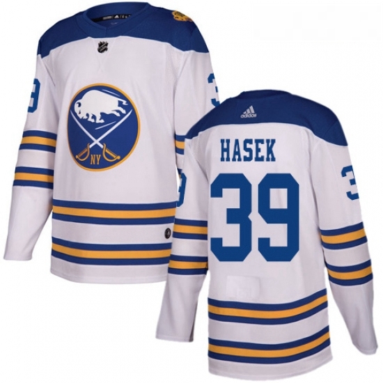 Youth Adidas Buffalo Sabres 39 Dominik Hasek Authentic White 2018 Winter Classic NHL Jersey Youth Adidas Buffalo Sabres 39 Dominik Hasek Authentic White 2018 Winter Classic NHL Jersey