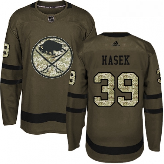 Youth Adidas Buffalo Sabres 39 Dominik Hasek Premier Green Salute to Service NHL Jersey Youth Adidas Buffalo Sabres 39 Dominik Hasek Premier Green Salute to Service NHL Jersey