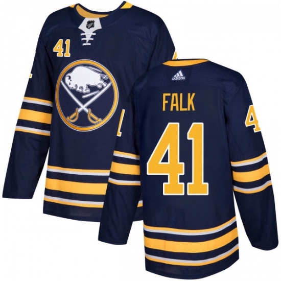 Youth Adidas Buffalo Sabres 41 Justin Falk Premier Navy Blue Home NHL Jersey Youth Adidas Buffalo Sabres 41 Justin Falk Premier Navy Blue Home NHL Jersey