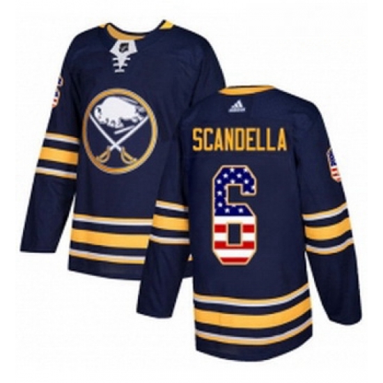 Youth Adidas Buffalo Sabres 6 Marco Scandella Authentic Navy Blue USA Flag Fashion NHL Jersey Youth Adidas Buffalo Sabres 6 Marco Scandella Authentic Navy Blue USA Flag Fashion NHL Jersey