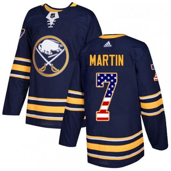 Youth Adidas Buffalo Sabres 7 Rick Martin Authentic Navy Blue USA Flag Fashion NHL Jersey Youth Adidas Buffalo Sabres 7 Rick Martin Authentic Navy Blue USA Flag Fashion NHL Jersey