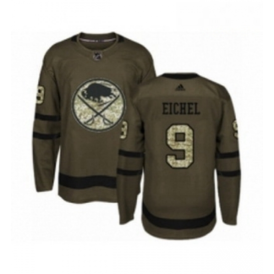 Youth Adidas Buffalo Sabres 9 Jack Eichel Authentic Green Salute to Service NHL Jersey Youth Adidas Buffalo Sabres 9 Jack Eichel Authentic Green Salute to Service NHL Jersey
