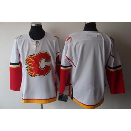2011 Calgary Flames Blank white Jerseys 2011 Calgary Flames Blank white Jerseys