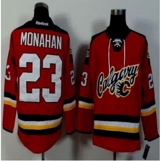 Calgary Flames #23 Sean Monahan Red Alternate Stitched NHL Jersey Calgary Flames #23 Sean Monahan Red Alternate Stitched NHL Jersey