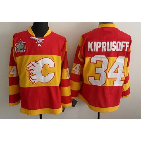 Calgary Flames 34 Miikka Kiprusoff Red Heritage Classic Jerseys Calgary Flames 34 Miikka Kiprusoff Red Heritage Classic Jerseys