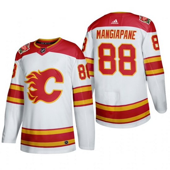 Men Calgary Flames 88 Andrew Mangiapane Authentic 2019 Heritage Classic White Jersey Men Calgary Flames 88 Andrew Mangiapane Authentic 2019 Heritage Classic White Jersey