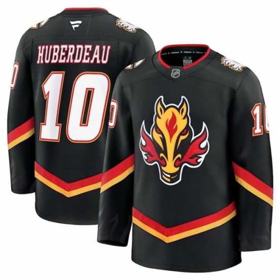 Men Calgary Flames Active Player Custom Black 2024 25 Alternate Stitched Hockey Jersey Men Calgary Flames Active Player Custom Black 2024 25 Alternate Stitched Hockey Jersey