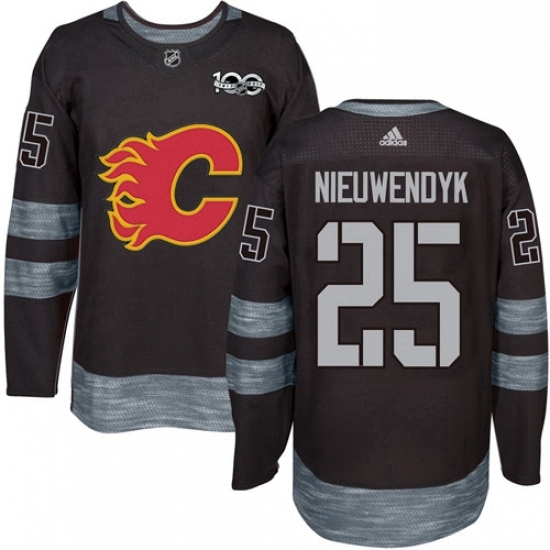 Mens Adidas Calgary Flames 25 Joe Nieuwendyk Authentic Black 1917 2017 100th Anniversary NHL Jersey Mens Adidas Calgary Flames 25 Joe Nieuwendyk Authentic Black 1917 2017 100th Anniversary NHL Jersey