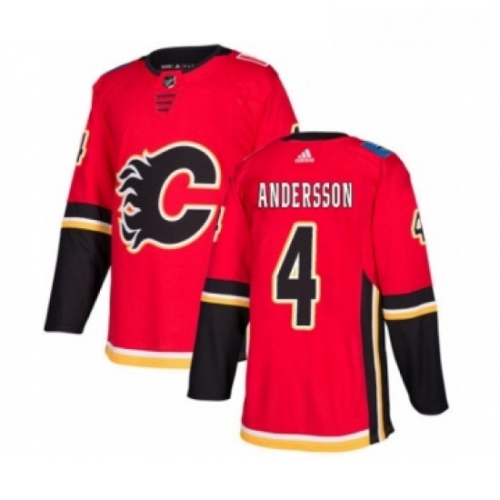 Youth Adidas Calgary Flames 4 Rasmus Andersson Premier Red Home NHL Jersey Youth Adidas Calgary Flames 4 Rasmus Andersson Premier Red Home NHL Jersey