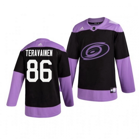 Hurricanes 86 Teuvo Teravainen Black Purple Hockey Fights Cancer Adidas Jersey Hurricanes 86 Teuvo Teravainen Black Purple Hockey Fights Cancer Adidas Jersey