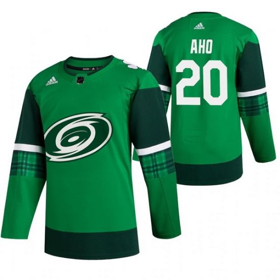 Men Carolina Hurricanes 20 Sebastian Aho Green 2020 Adidas Jersey Men Carolina Hurricanes 20 Sebastian Aho Green 2020 Adidas Jersey