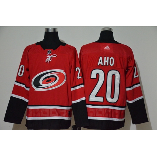 Men Carolina Hurricanes 20 Sebastian Aho Red Adidas Jersey Men Carolina Hurricanes 20 Sebastian Aho Red Adidas Jersey