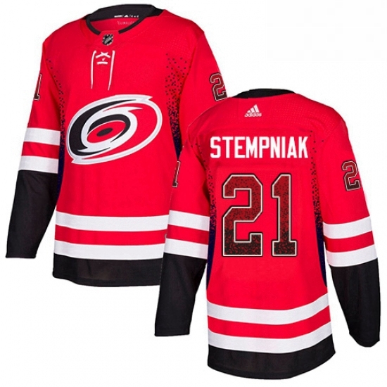 Mens Adidas Carolina Hurricanes 21 Lee Stempniak Authentic Red Drift Fashion NHL Jersey Mens Adidas Carolina Hurricanes 21 Lee Stempniak Authentic Red Drift Fashion NHL Jersey