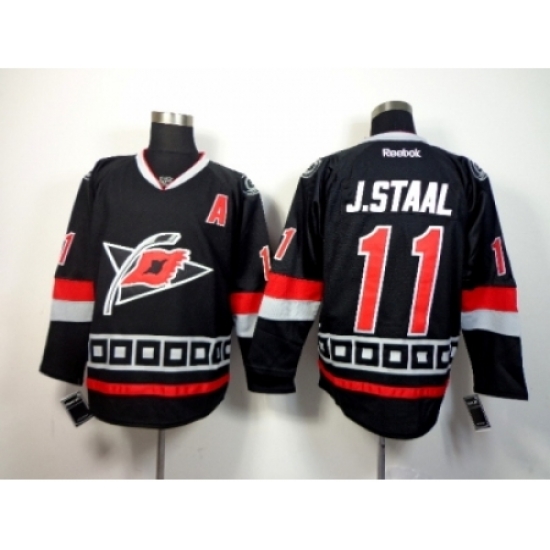 NHL Carolina Hurricanes #11 Jordan Staal Black Jerseys(Third Stitched) NHL Carolina Hurricanes #11 Jordan Staal Black Jerseys(Third Stitched)