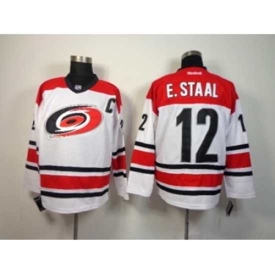 NHL Carolina Hurricanes #12 Eric Staal white Home Jerseys NHL Carolina Hurricanes #12 Eric Staal white Home Jerseys