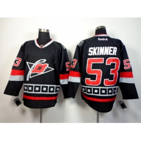 NHL Carolina Hurricanes #53 Jeff Skinner Black Jerseys(Third Stitched) NHL Carolina Hurricanes #53 Jeff Skinner Black Jerseys(Third Stitched)